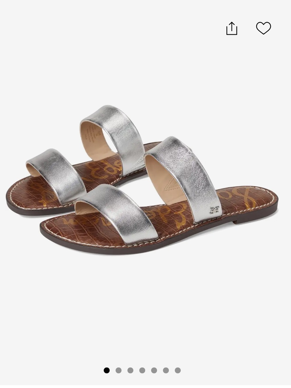 Sam Edelman Silver Gala Sandal